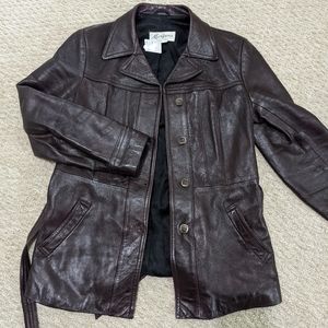 Vintage leather jacket